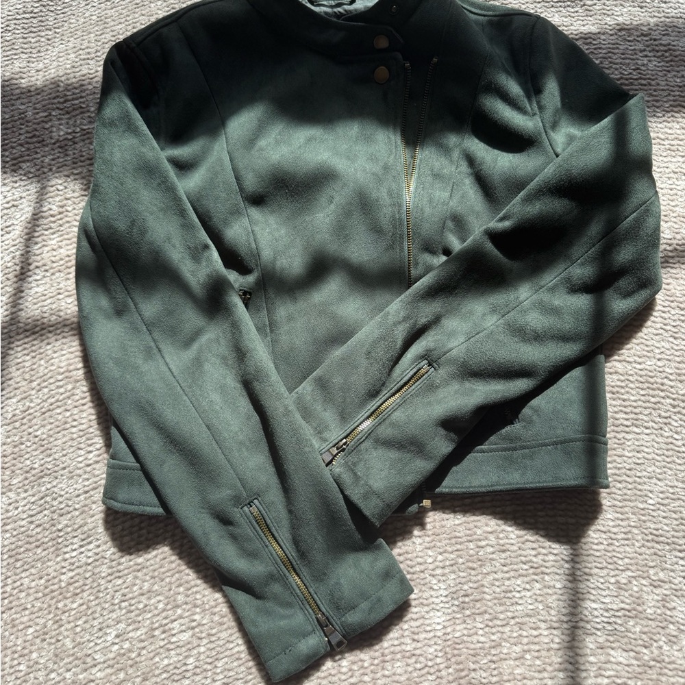 Banana Republic Dark Green Lightweight Jacket